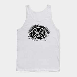 Psychedelic Eye. Spiral Tank Top